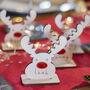 Freestanding Rudolph Christmas Table Place Settings, thumbnail 2 of 3
