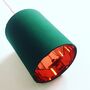 Bottle Green Drum Lampshade, thumbnail 5 of 9