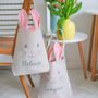 Large Personalised Easter Bunny Bag, thumbnail 4 of 8