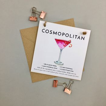 Cosmopolitan Cocktail Gift A Card, 2 of 3