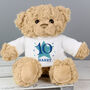 Personalised Birthday Boy Teddy Bear, thumbnail 2 of 2