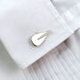 Paddleboard Paddle Boarding Sterling Silver Cufflinks, thumbnail 4 of 6