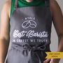 Personalised Coffee Kitchen Apron, thumbnail 2 of 10