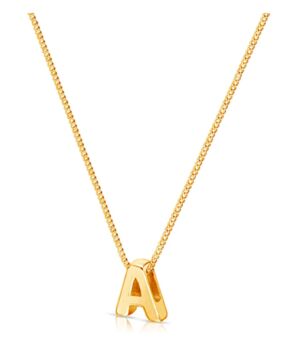 Minimalist Initial Necklace, 4 of 12