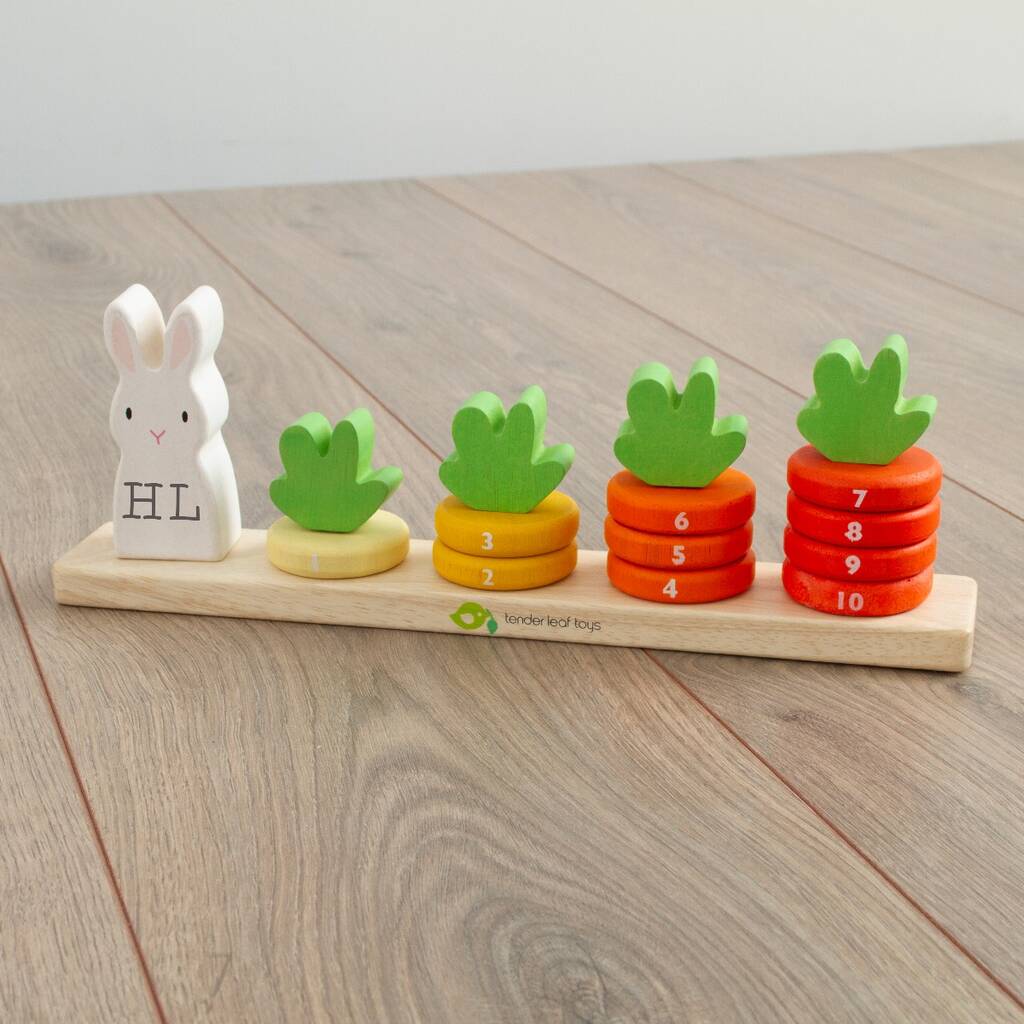 wooden animal stacker