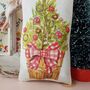 Christmas Illustration Scented Fabric Gift Pillow, thumbnail 9 of 10