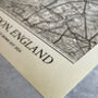 Any UK Address Vintage Style Personalised Map Print, thumbnail 3 of 8