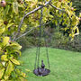 Kington Hanging Cast Iron Garden Bird Bath, thumbnail 3 of 6