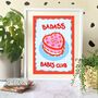 Badass Babes Club Motivational Print, thumbnail 3 of 6