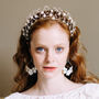 Jewelled Flower Crown Isobel, thumbnail 8 of 12