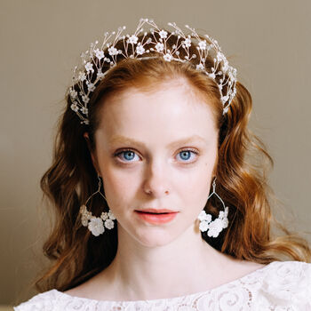 Jewelled Flower Crown Isobel, 8 of 12