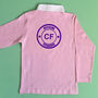 Personalised Light Pink Official Teenager Rugby Shirt, thumbnail 2 of 7