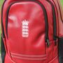 Personalised England Red Cricket Rucksack, thumbnail 2 of 4
