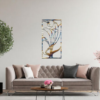 Contemporary Abstract Metal Wall Art For Home Or Garden Walls, 4 of 11