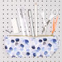 Painterly Petals Blue Pencil Case, thumbnail 1 of 5