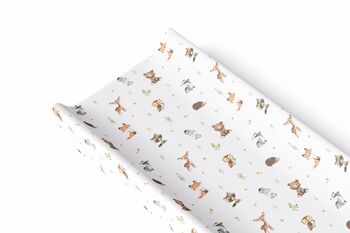 Woodland Animals Baby Anti Roll Wedge Changing Mat, 2 of 3