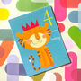 Mini Tiger 4th Birthday Card, thumbnail 1 of 4