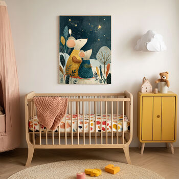 Night Sky Mouse Art Print, 4 of 4