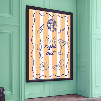 Girl's Night Out Print, 2 of 6
