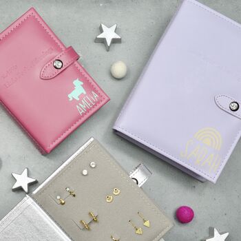 Girls Earring Storage Book Stars, 6 of 9