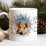 Personalised Christmas Lakeland Terrier Break Through, thumbnail 8 of 10