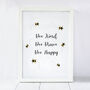 Bee Print, thumbnail 2 of 2
