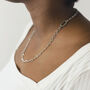 Oculus Necklace Sterling Silver Plated, thumbnail 1 of 3