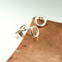 'Beautifully Simple' Sterling Silver Circle Studs, thumbnail 1 of 4