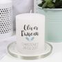 Christening Metallic Candle For Boys And Girls, thumbnail 1 of 10