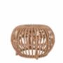 Rounded Rattan Stool, thumbnail 2 of 2
