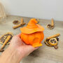 Orange Halloween Pumpkin House Decorative Sweet Bowl, thumbnail 8 of 10