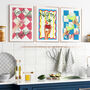 Fresh And Zesty Margarita Cocktail Art Print, thumbnail 3 of 11