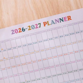 2026 2027 Large A1 Academic Year Wall Planner | This Is The Year, 3 of 6