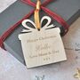 Personalised Christmas Present Decoration, thumbnail 2 of 4