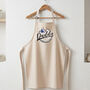 Personalised Daddy Apron Miniature Painting, thumbnail 2 of 3