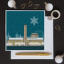 London Set Of 5x Assorted Christmas Cards, thumbnail 5 of 6