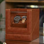 Personalised Tan Faux Leather Watch Box, thumbnail 6 of 6