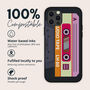Audio Tape Eco Friendly Biodegradable Phone Case, thumbnail 2 of 7