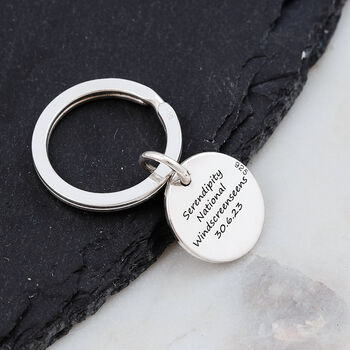 Personalised Family Names Silver Keyring, 7 of 10