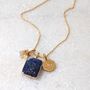 The Trio Lapis Lazuli Necklace, thumbnail 1 of 9
