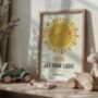 Personalised Children's Print, Let Your Light Shine, thumbnail 4 of 10