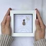 Personalised Proud Of You Well Done Pebble Picture, thumbnail 1 of 3