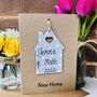 Personalised New Home House Wooden Keepsake Card, thumbnail 4 of 7