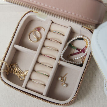 Personalised Leather Travel Jewellery Boxes, 6 of 12