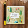 Hiking Happy Birthday Card, thumbnail 4 of 5