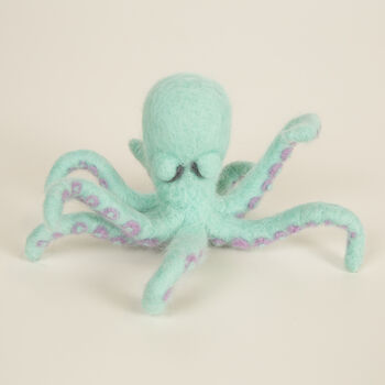 Robyn Octopus Needle Felting Kit, 4 of 10