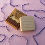 Handmade Gold, Frankincense And Lavender Soap, thumbnail 1 of 4