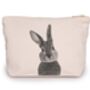 Bellatrix The Bunny Lined Wash Bag, thumbnail 1 of 2