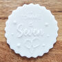 Personalised Happy Birthday Cupcake Debosser Stamp, thumbnail 6 of 6