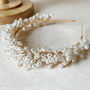 Pearl Bridal Headpiece, thumbnail 5 of 6